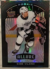 2020-21 Upper Deck Allure #75 Gabe Vilardi Black Rainbow Rookie Los Angeles Kings